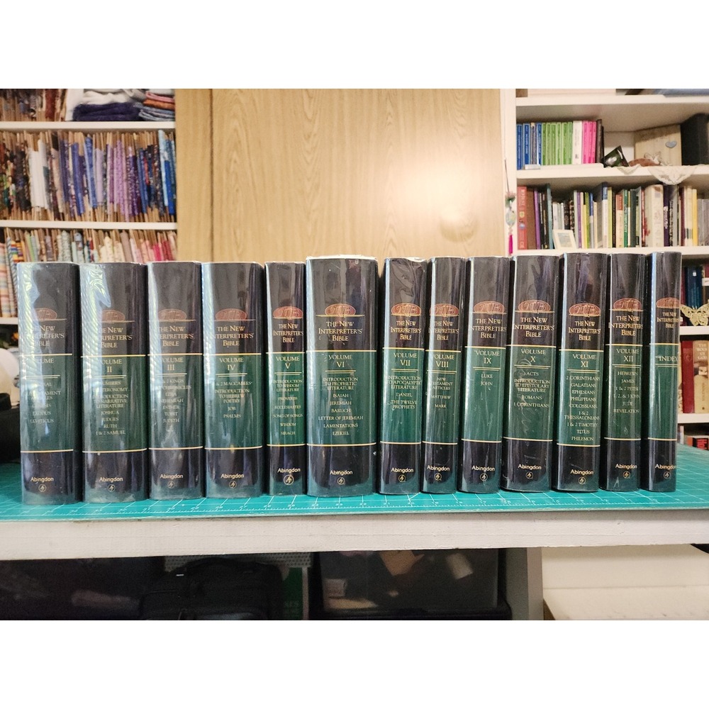 The New Interpreter's Bible: A Commentary In 12 Volumes 1994 Complete Set